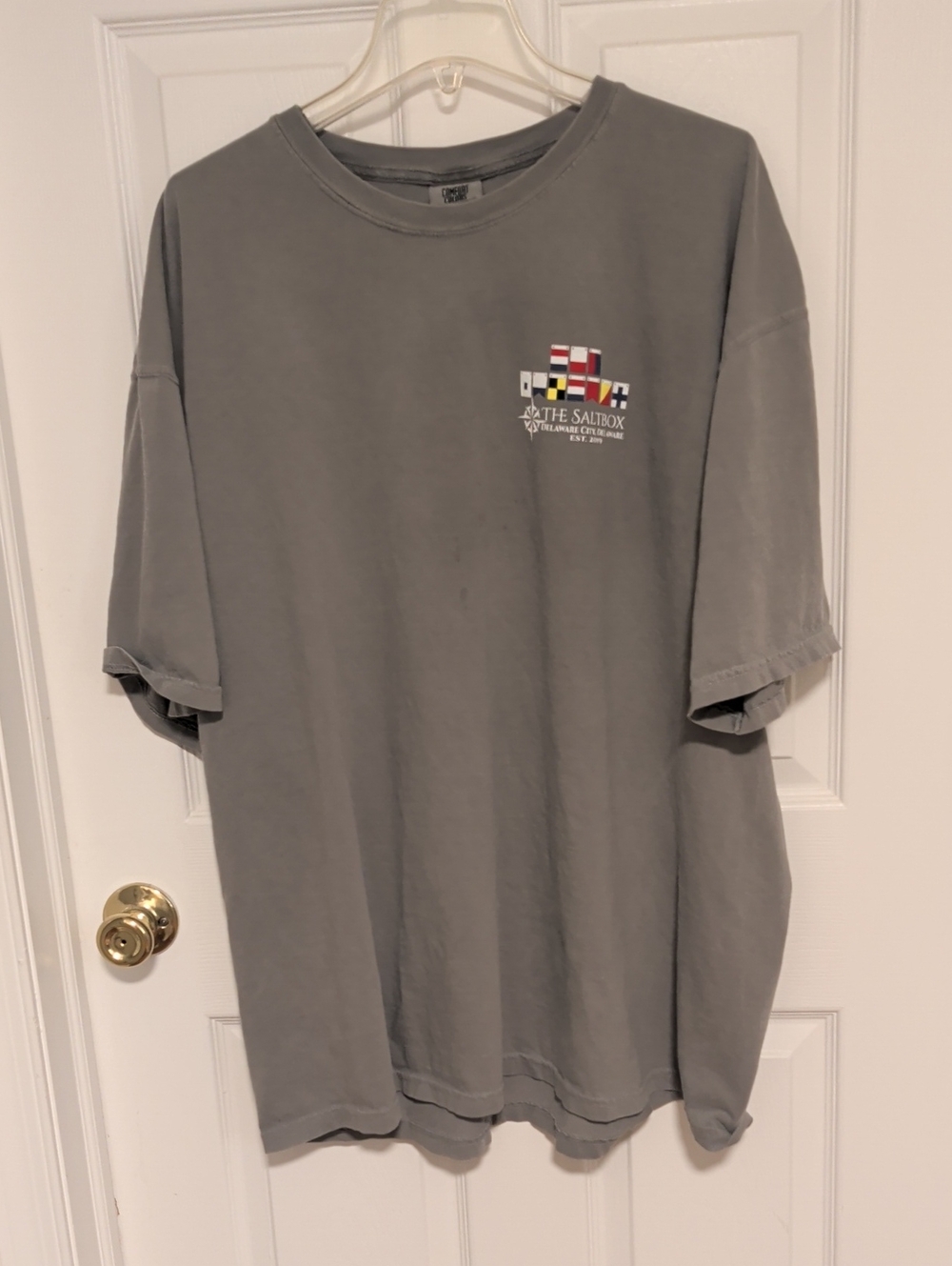Comfort Colors Gray Short-Sleeve Graphic Tee